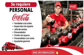 Coca-Cola: Vacantes en Fábrica y Tiendas ¡Aplica Ahora!
