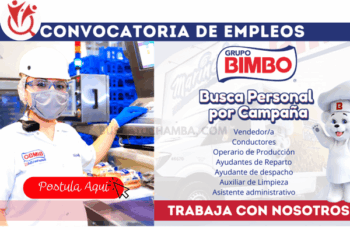 Empleos en BIMBO Panadería – Nuevas Vacantes Disponibles