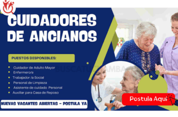 Postula Hoy: Vacantes en Geriatría y Adultos Mayores