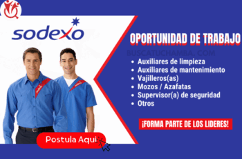 SODEXO Contrata – ¡Vacantes en Planta y Oficinas!