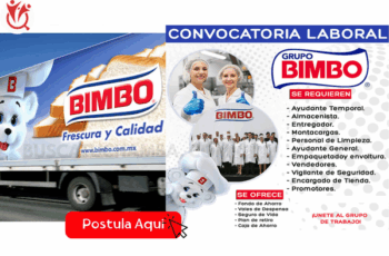 Trabaja en BIMBO – ¡Oportunidades Disponibles Hoy!