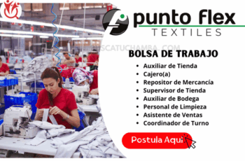 Trabaja en Textiles Punto Flex – ¡Empleos en Planta Hoy!