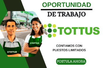 Trabaja en Tottus Perú – Oportunidades de Empleo Disponibles