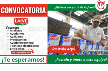 Trabaja en LAIVE – ¡Vacantes en Planta Hoy!