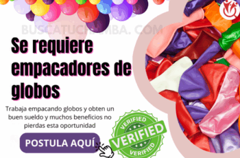 Empleos Amas de Casa – Empacando Globos desde Casa