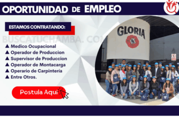 Trabaja en Gloria – ¡Empieza Hoy Tu Futuro Laboral!