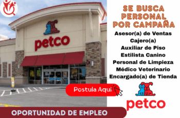 Trabaja en PETCO – Postúlate Hoy y Crece Profesionalmente
