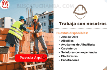 Oportunidades Laborales en Construcción – ¡Aplica Ya!
