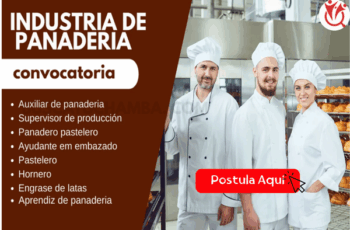 Trabaja en Panaderías – Vacantes Sin Requisitos ¡Postula!