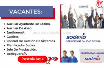Trabaja en SODEXO – ¡Únete y Desarrolla tu Carrera!